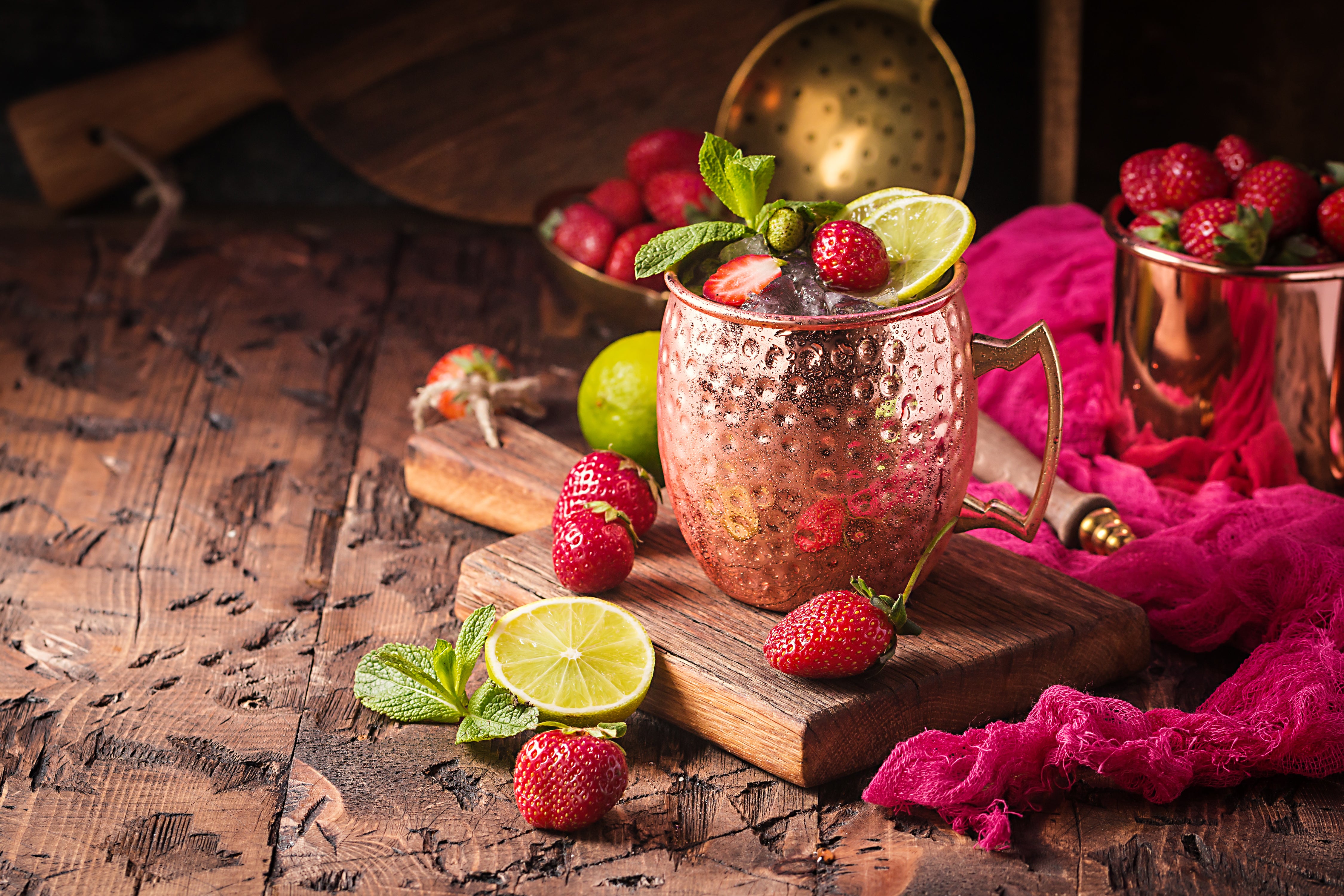 Rhubarb Mule