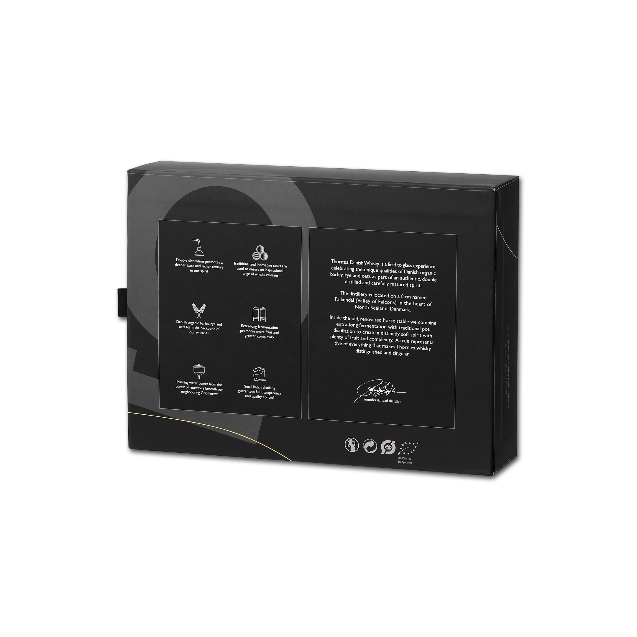 Thornæs Whisky Gift Box - 4 x 5 cl.