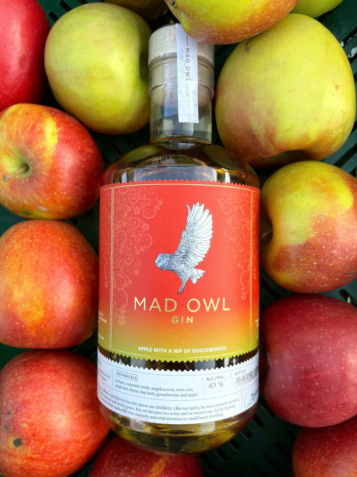NEW: Mad Owl Gin - Apple & Gooseberries