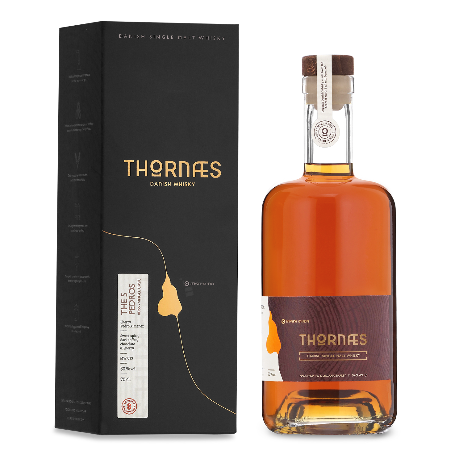 Thornæs Danish Whisky: The 5 Pedros - Single Cask #066
