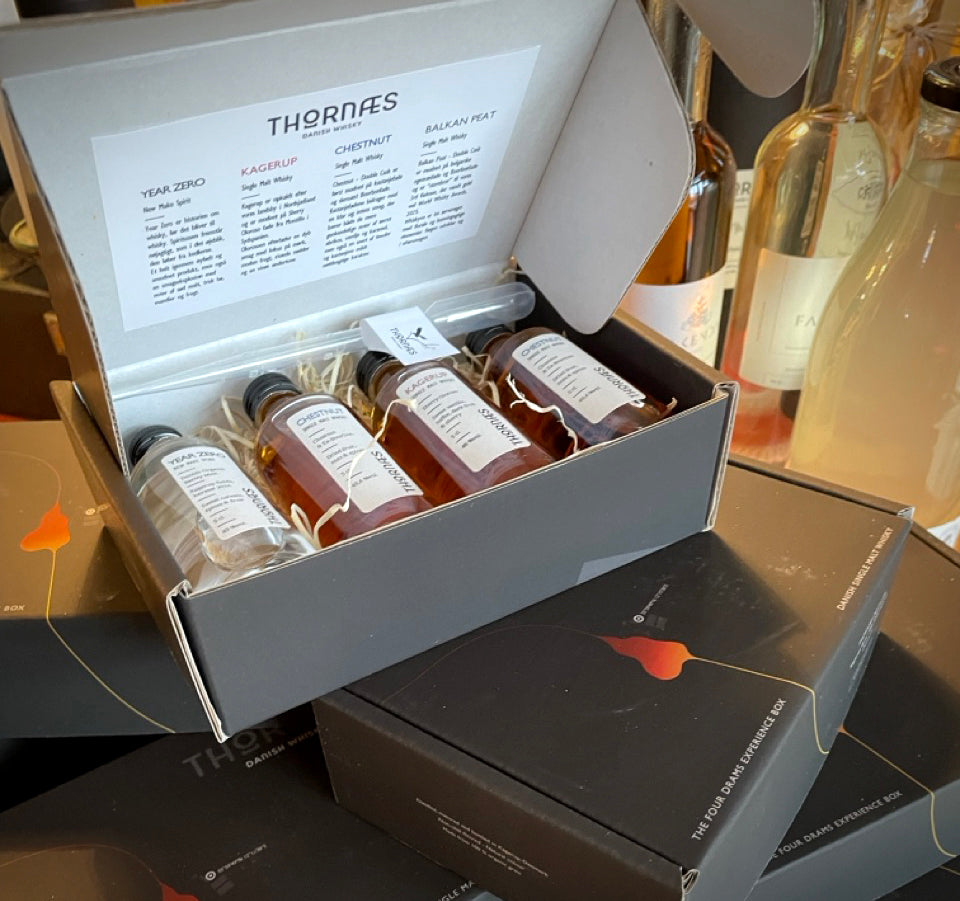 Thornæs Whisky Samplebox - 4 x 5 cl.