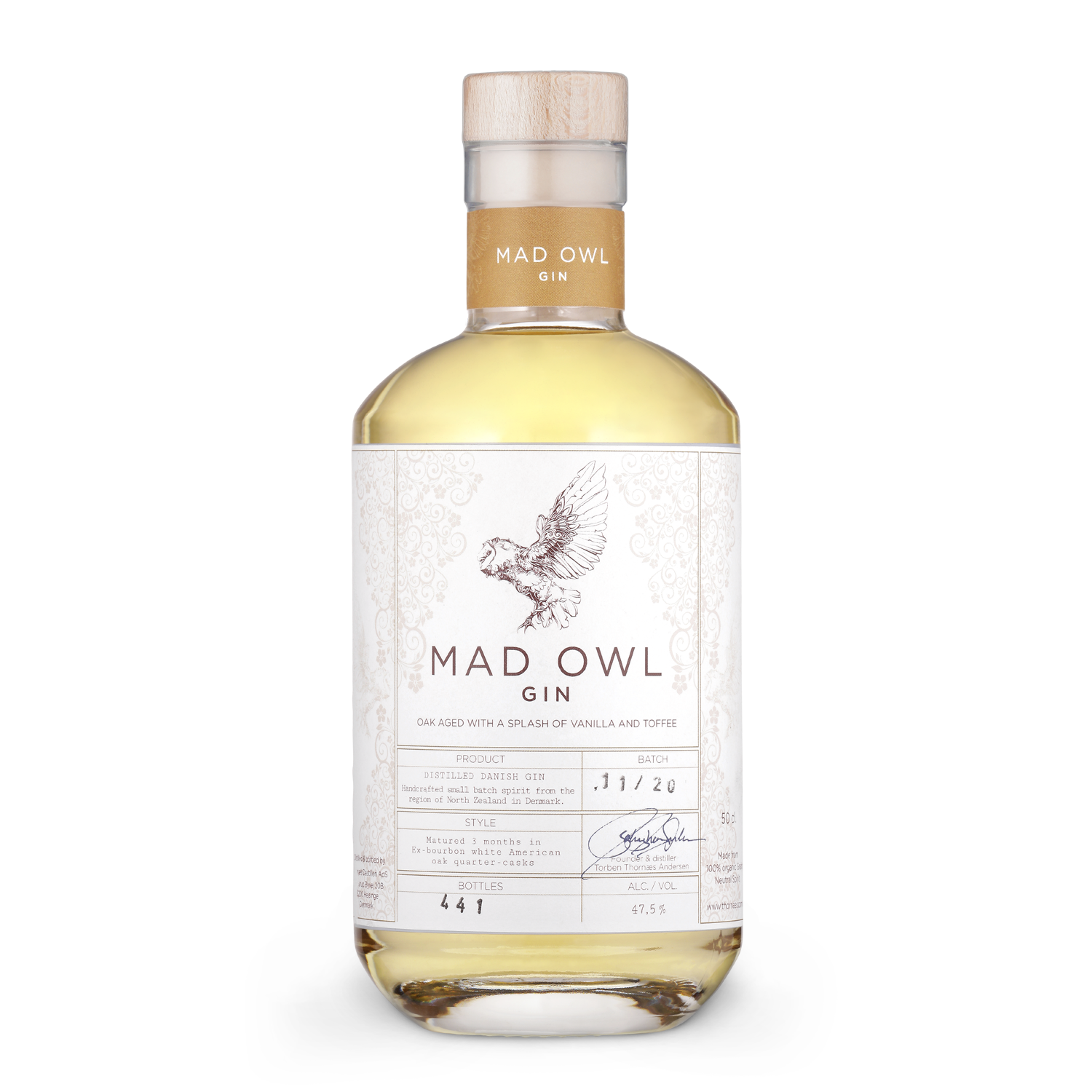 Mad Owl Gin - Oak aged
