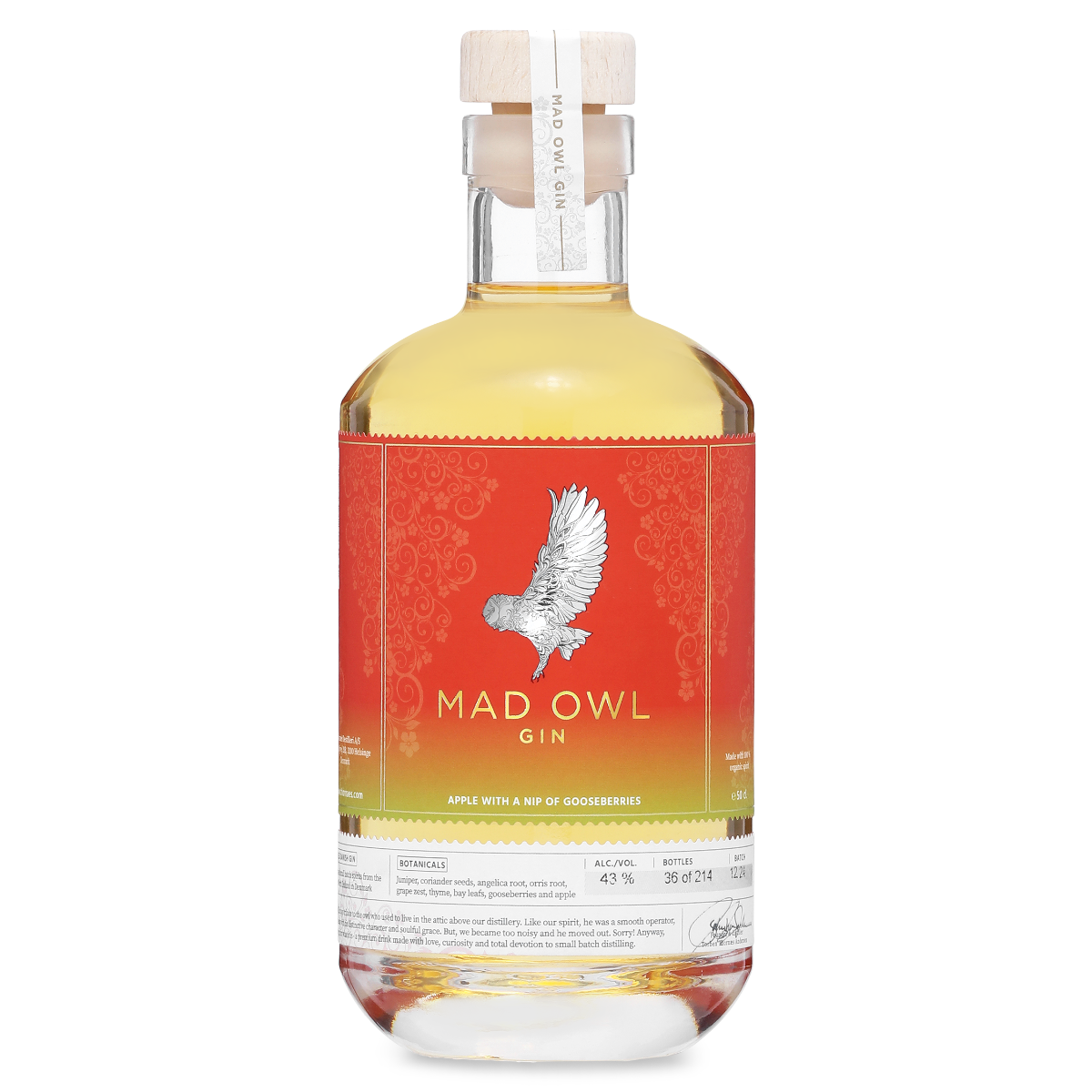 Mad Owl Gin - Apple & Gooseberries