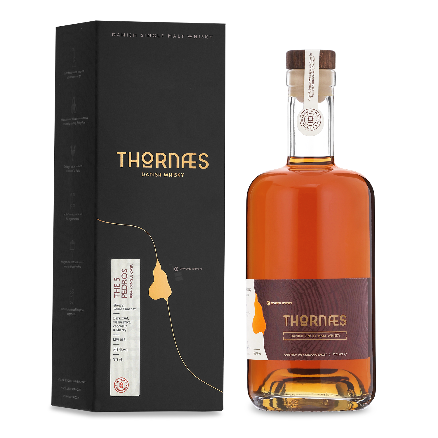 Thornæs Danish Whisky: The 5 Pedros - Single Cask #064