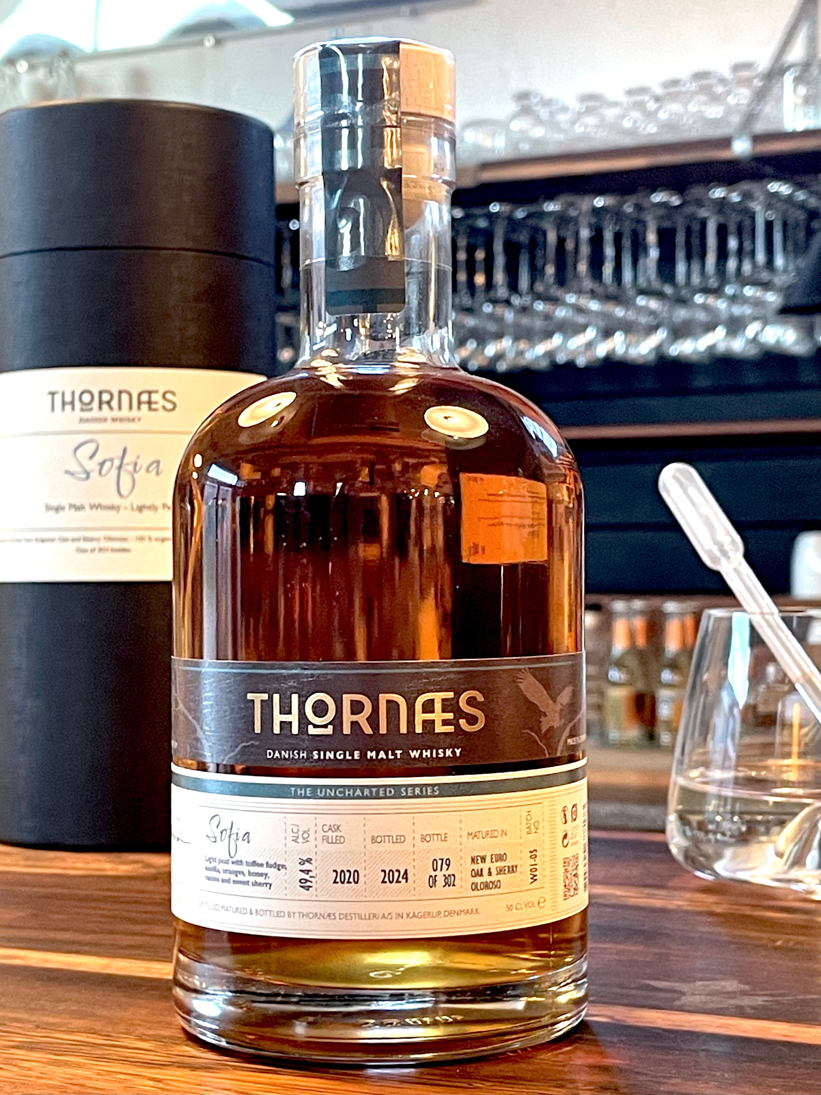 Thornæs Danish Whisky, Single Malt - Sofia - Lightly Peated