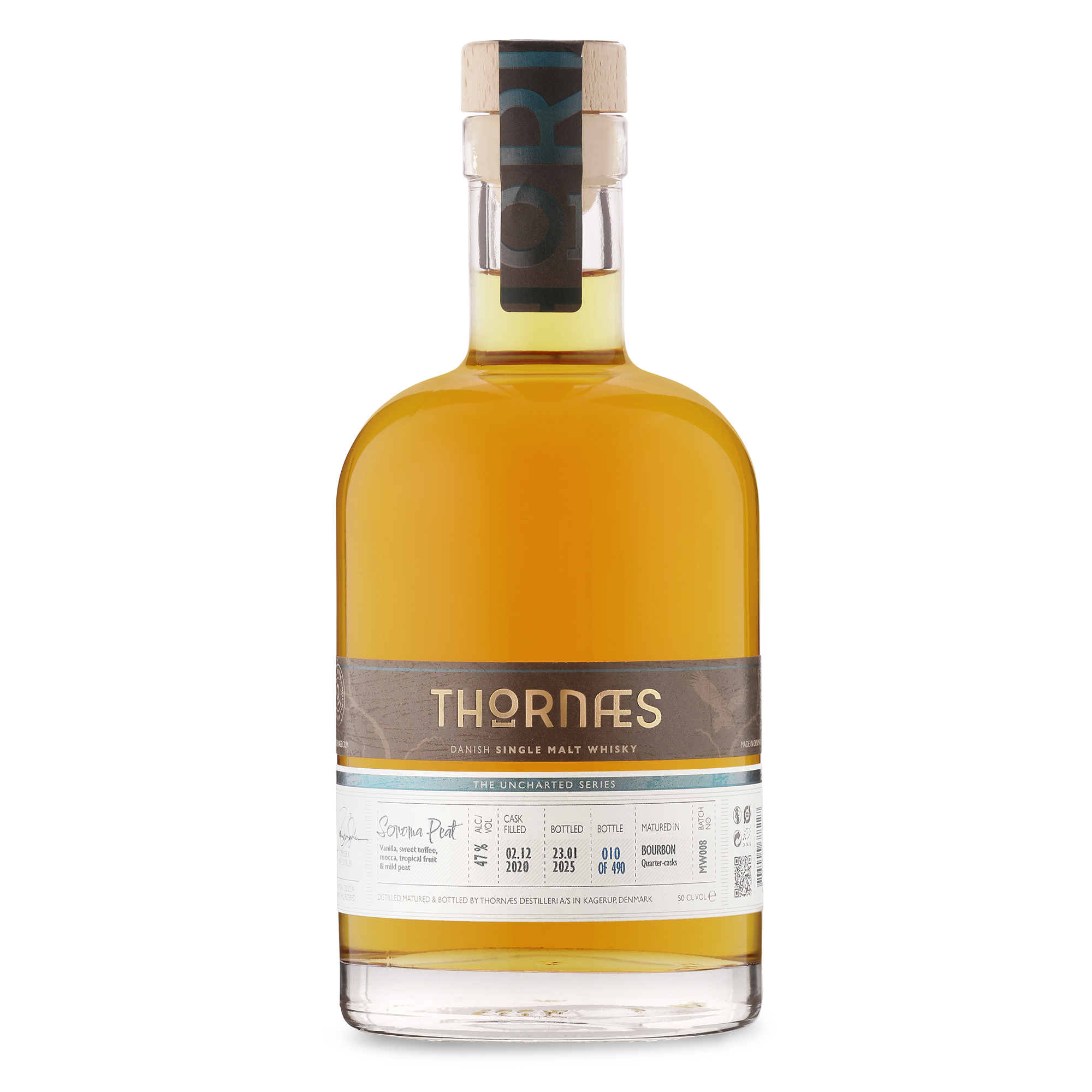 Thornæs Danish Whisky, Single Malt - Sonoma Peat