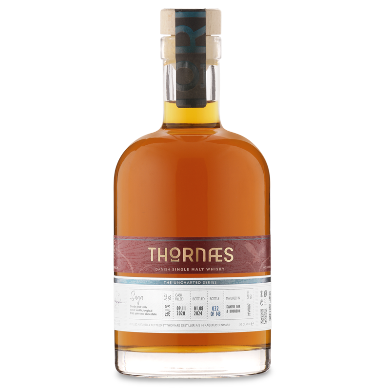 NYHED! Thornæs Danish Whisky, Single Malt - Saga