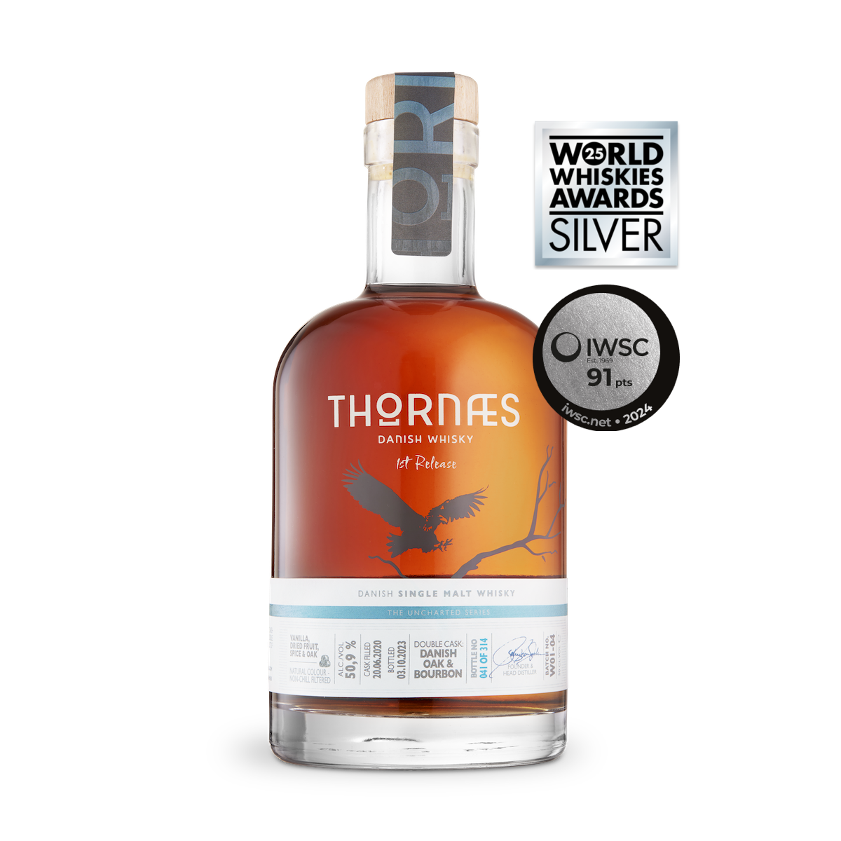 Thornæs Danish Whisky, Single Malt - 1st Release